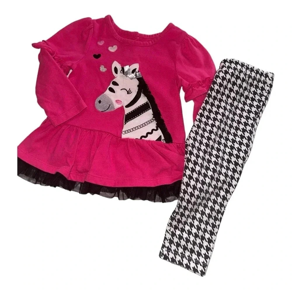 Kids Headquarters Dress Set Girl 12 Months
